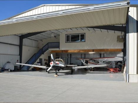 Driggs Airport Hangar with Apartment